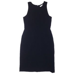 Ann Taylor LOFT black fitted 8 dress